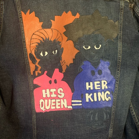 Hand painted Jackets - Picture 3 of 4